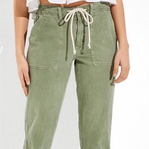American Eagle Outfitters Sage Green Jogger Pants